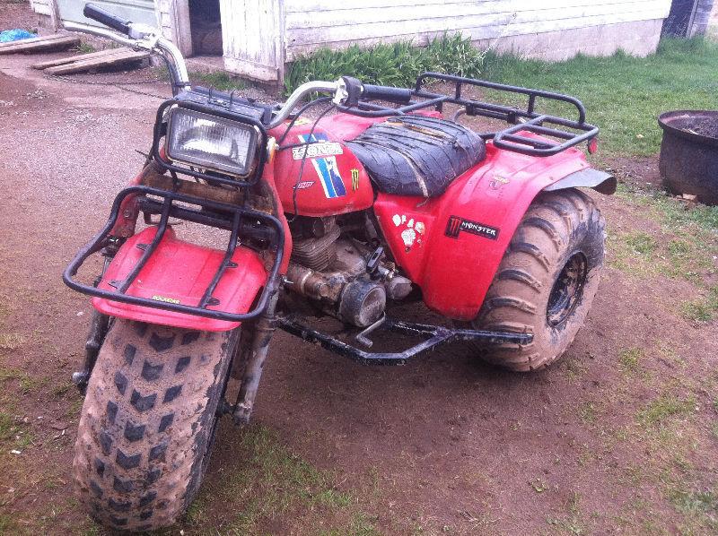 1983 honda 200e has papers!!!