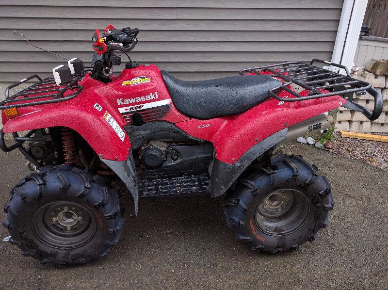 2006 Kawasaki KVF 360 Quad Lots of Extras