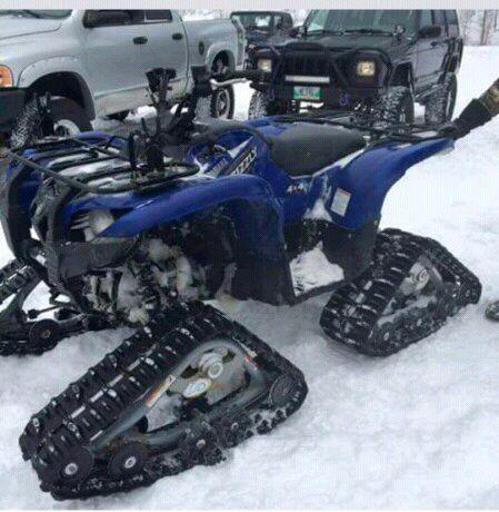 Quad with trax and trailor etc
