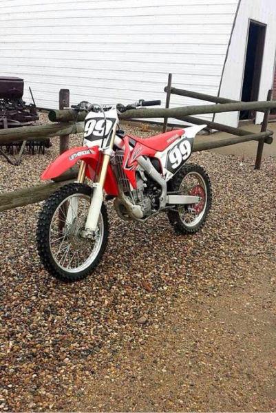 2012 Crf250r low hours