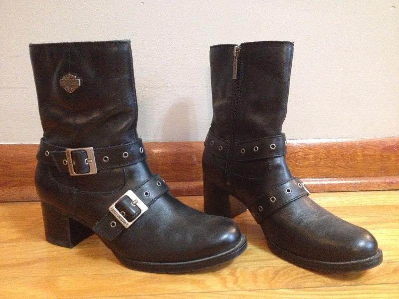 Women's Harley Riding Boots
