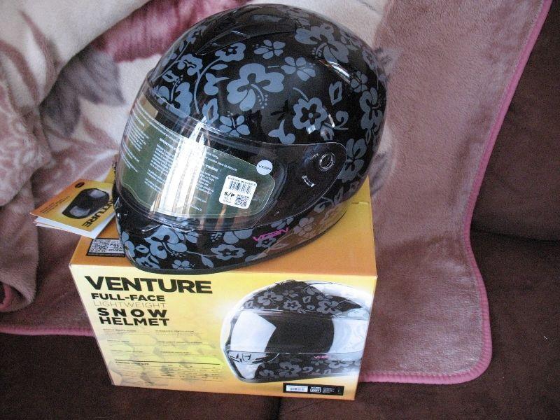 VCAN Venture Snowmobile or ATV Helmet