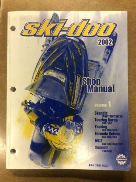 MANUAL 2002 SKI-DOO SHOP MANUAL