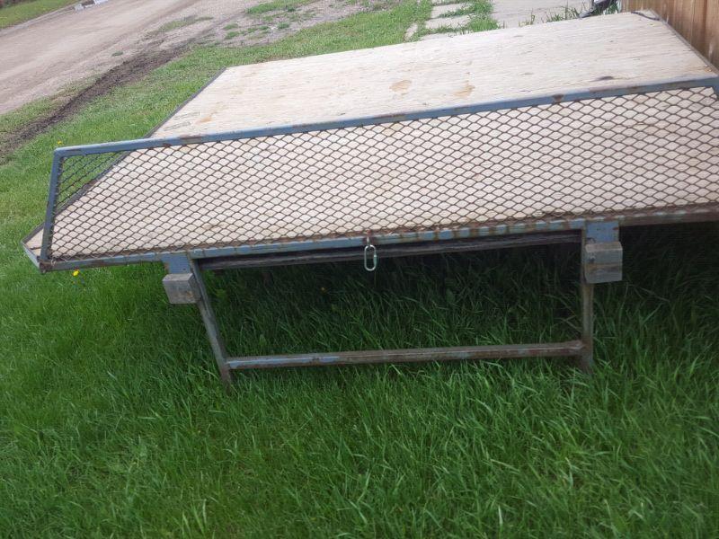 Home made sled deck good shape. Need gone asap!