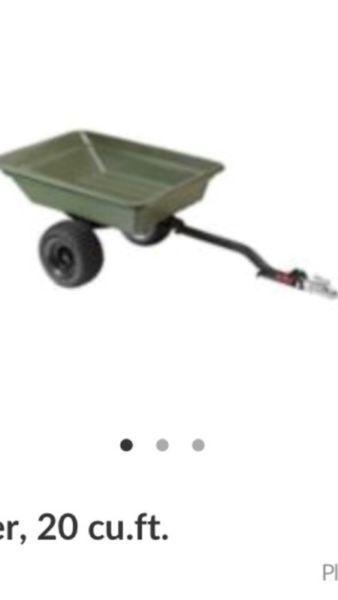 Wanted: Wanted - atv dump trailer for around the yard