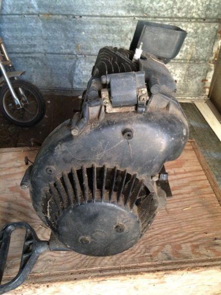 1980 Yamaha Enticer 250 Motor and Gas Tank