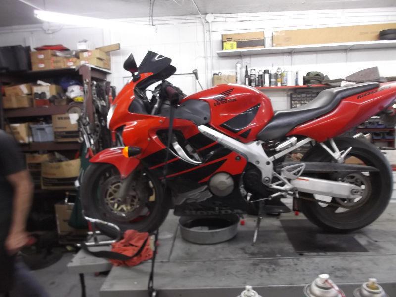 Experienced Service For All Honda Sport Bikes