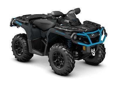 2016 Can-Am Outlander XT 850 Matte Black Octane Blue