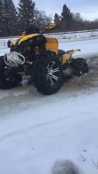 Parting out a 2008 Can Am Renegade 800