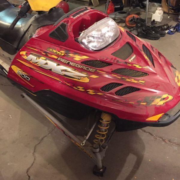 Ski-Doo ZX part out