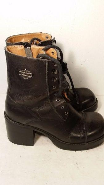 Bottes à talon - en Cuir pour moto - Harley Davidson - T. 7.5