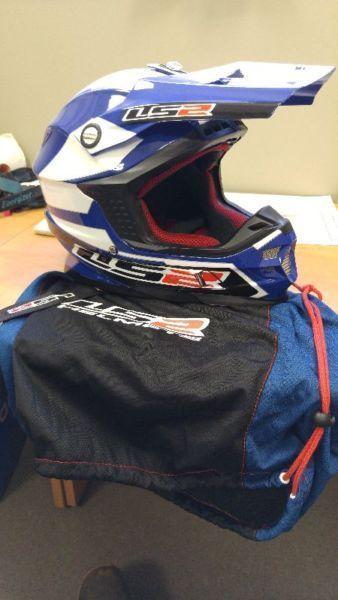 Brand New LS2 MX456 Motocross dirt bike helmet, Medium