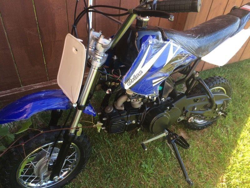Brand new Orion 110cc, 2016, 4 speed with clutch