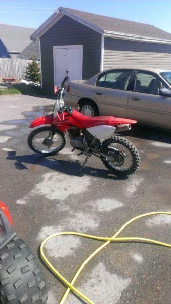 Honda dirt bike crf 100