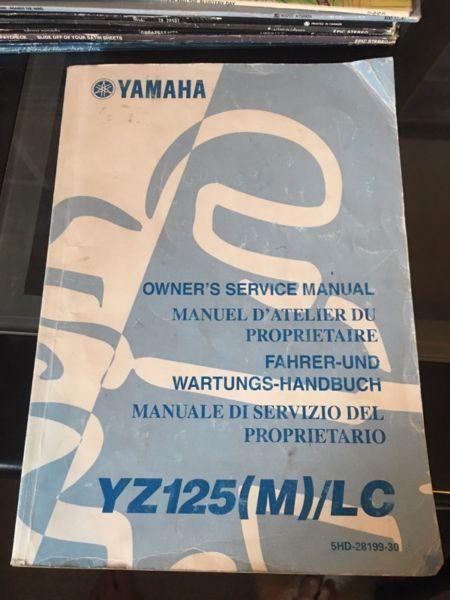 1999 Yamaha YZ125