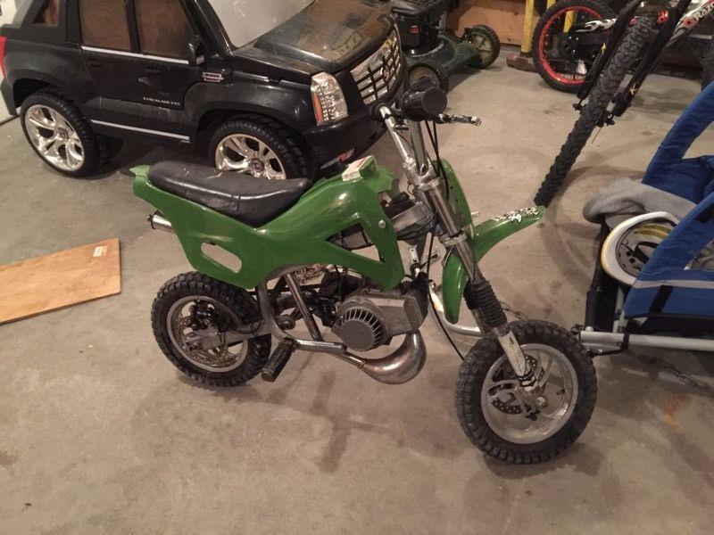 47cc two stroke bike for sals