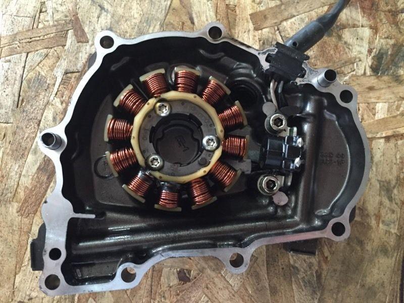 2011 Yamaha Yz450F Stator and Cover