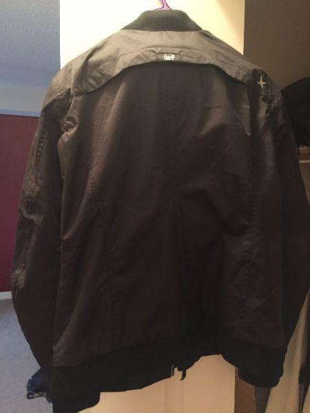 Black XL Shift Textile Motorcycle jacket