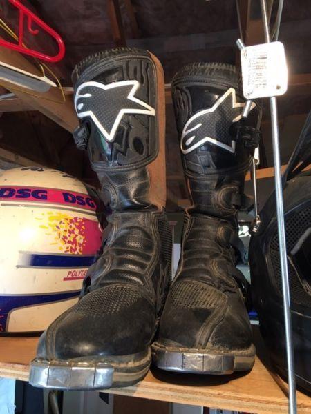 Motocross Dirt Bike Quad Boots. Size 11. $100