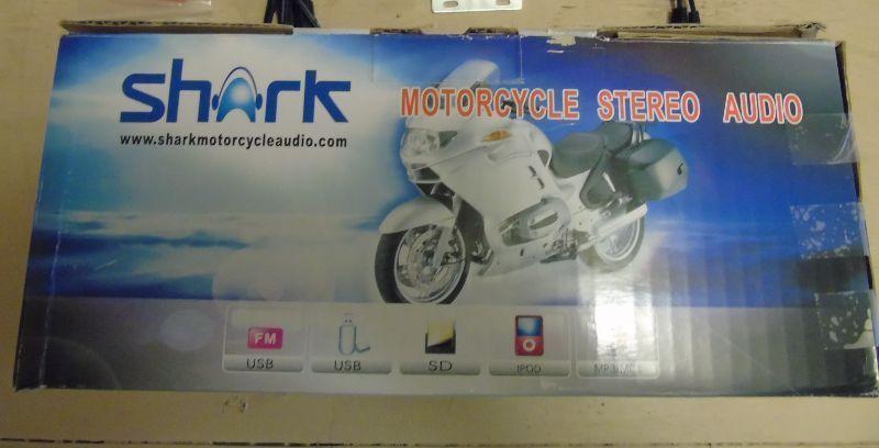 (New) SHARK Motorcycle Stereo Audio Kit / SHKMSDHC2050-B / #5081