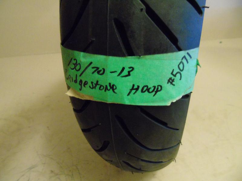 (Used) Bridgestone 130/70-13 hoop rear scooter tire / #5071