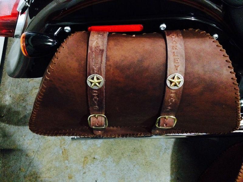 Custom made saddle bags