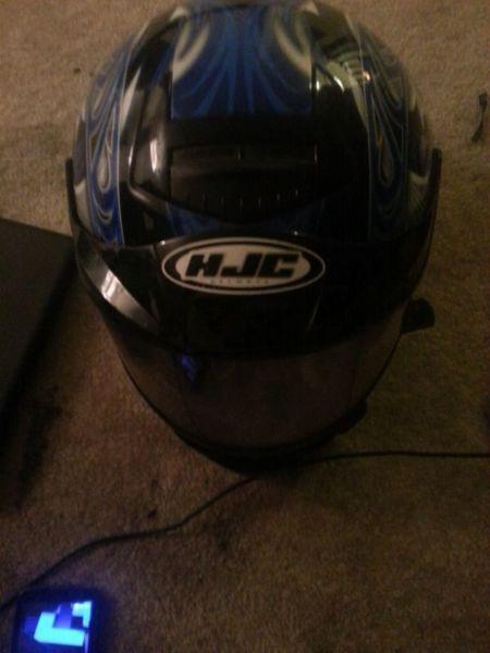 HJC visor motorcycle helmet
