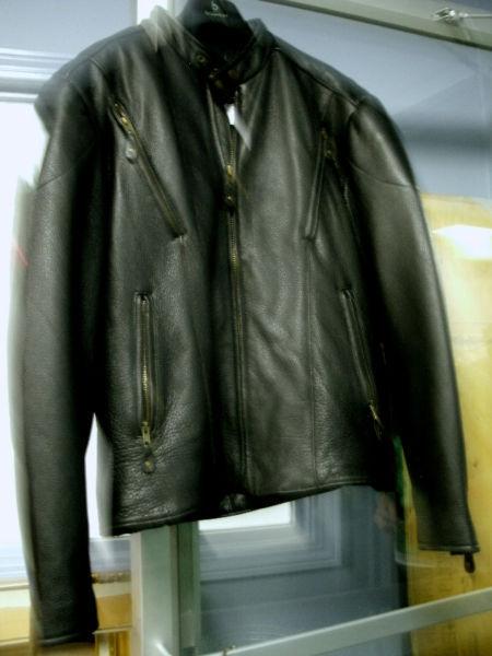 Leather Motor Cycle Jacket Sz XXL