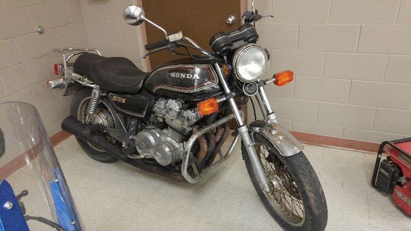 1981 CB750K, comes with various spare parts