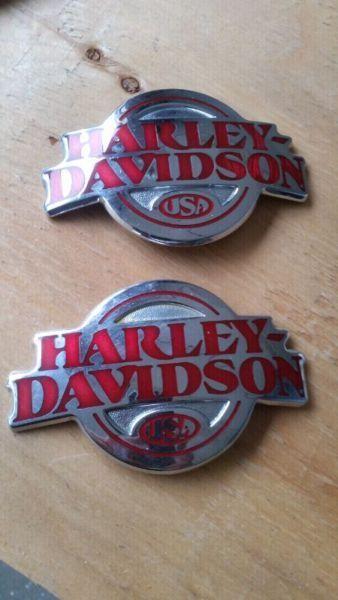 Harley Davidson emblems