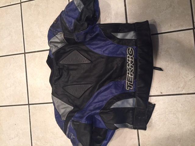 Leather racing gear/Joe Rocket jacket