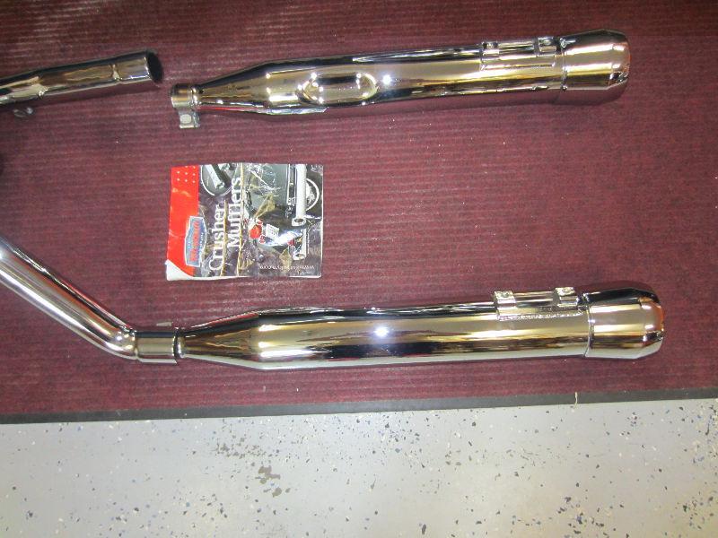 Set of Dual Harley Pipes
