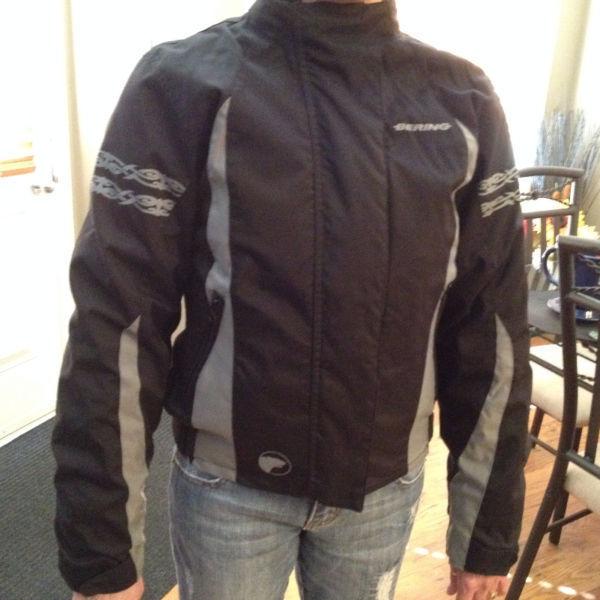 WOMEN'S BERING ARMOUR TEXTILE MOTORCYCLE JACKET