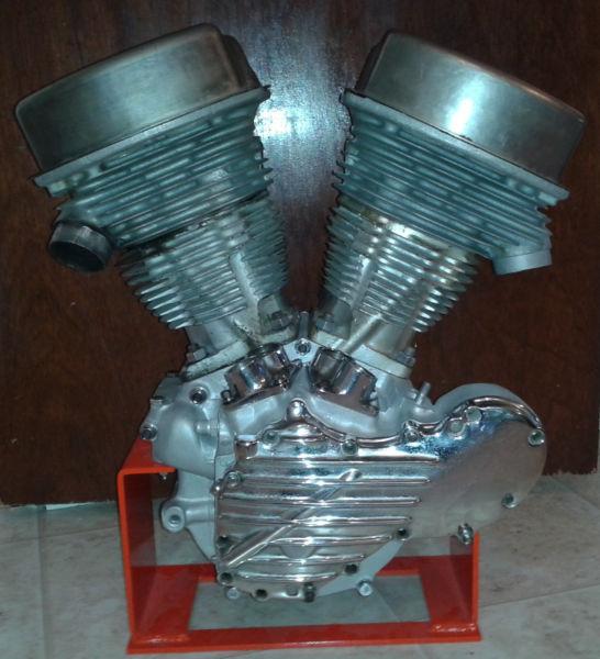 Harley Panhead Project Engine
