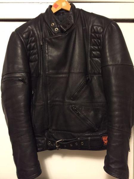 Hein Gericke/ Harley Davidson Cafe Motorcycle Leather Jacket