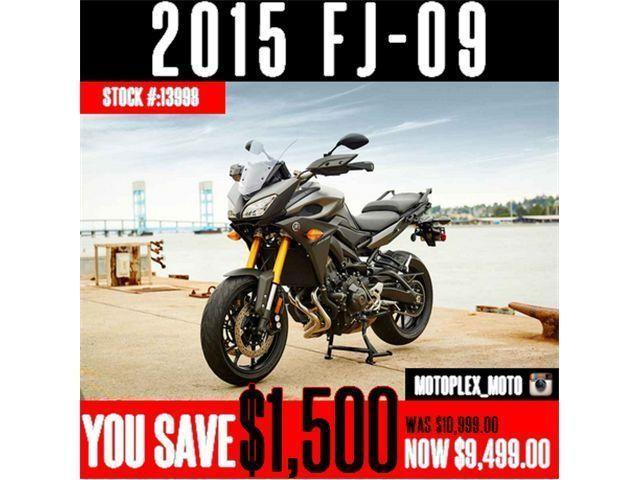 2015 Yamaha FJ09 @ Blowout Pricing