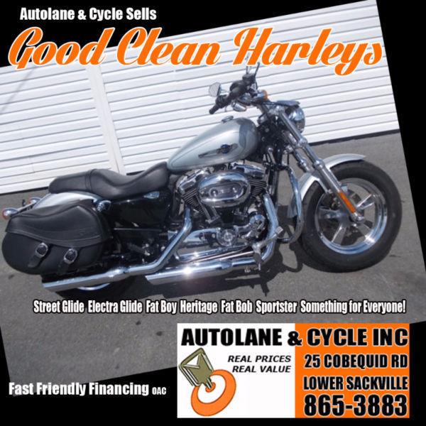 2012 Harley Davidson Sportster 1200 Custom VERY SHARP