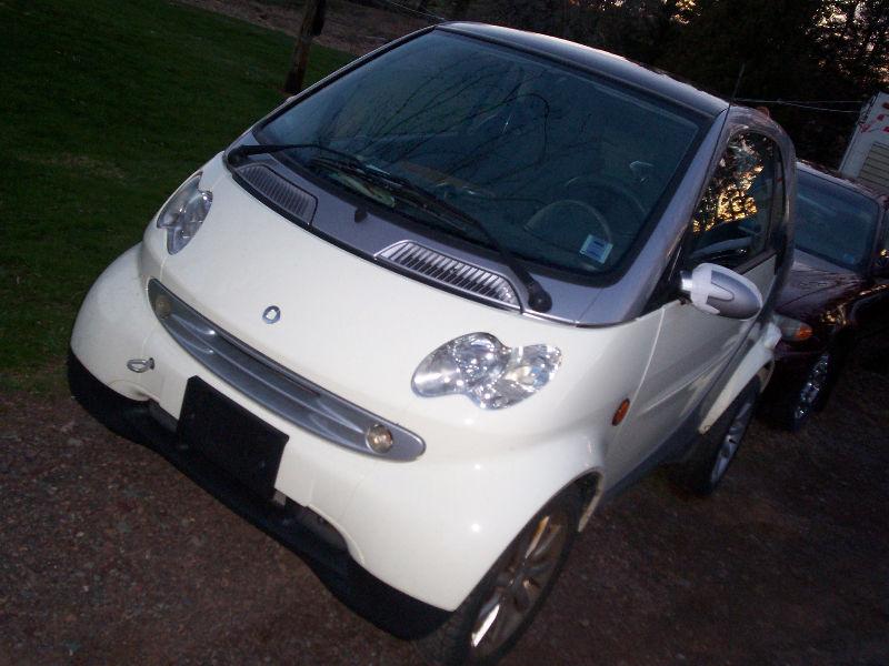 Looking to trade my 2005 Smartcar for a Intruder motorcycle