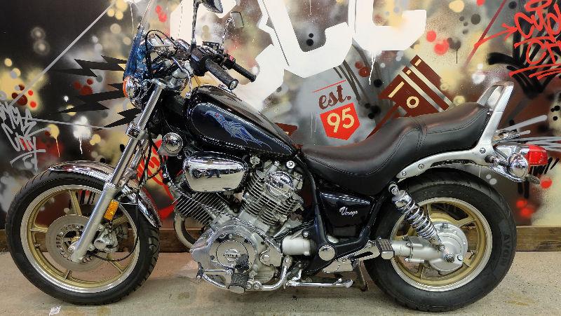 1984 Yamaha Virago 750 with only 24,000 km's. Only $99. a month