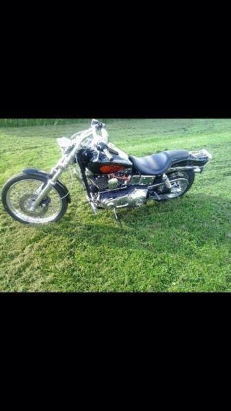 96 Harley wide glide