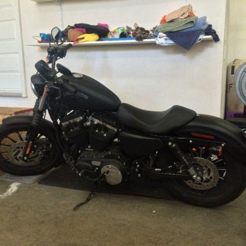 2014 Harley Iron 883 Black Denim ONLY 230 KM's