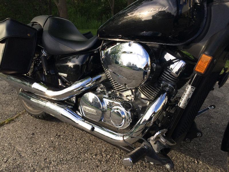 2007 Honda Shadow Spirit 750 with low low klms Priced to Sell