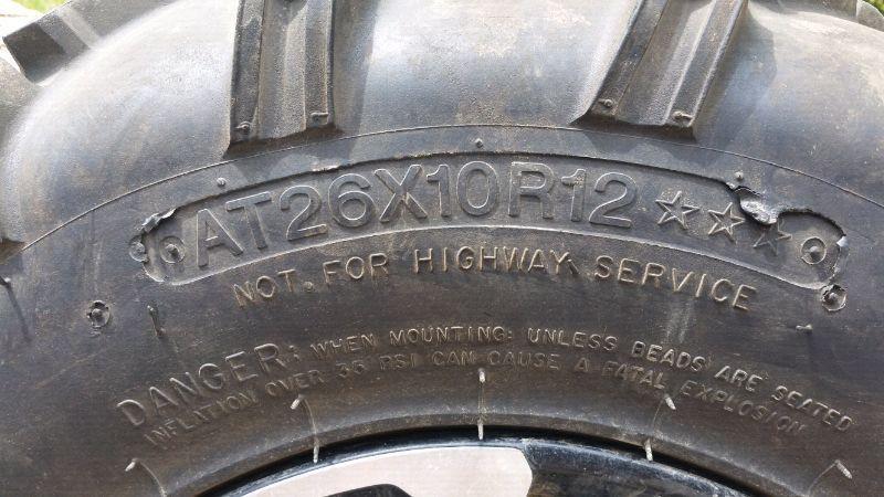ACT Carlisle Factory Can Am Tires & Rims