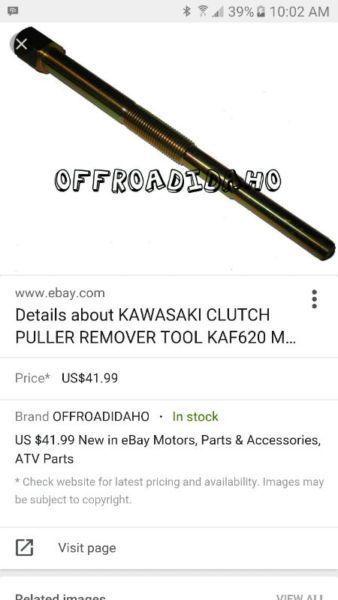 Wanted: Clutch puller kawasaki