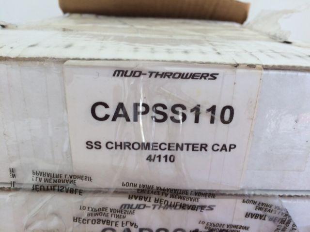 ITP SS Wheel Center Caps Chrome Model 4/110 or 4/115