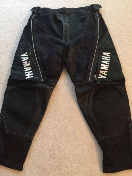 Yamaha rider pants