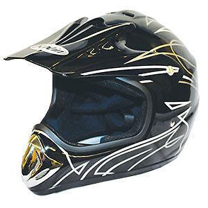 Kylin Black MX Helmet