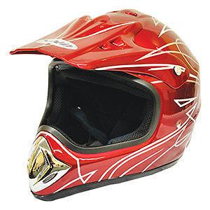 Kylin Red MX Helmet