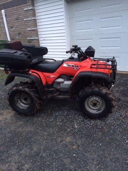 1999 450 foreman trade for dirtbike