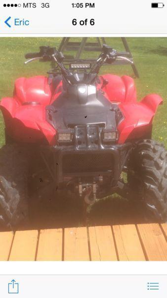 2008 Yamaha grizzly an 1982 honda 200 s trike